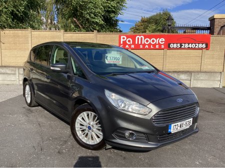 2017 Ford S-Max ** F.S.H * SAT NAV €17,950