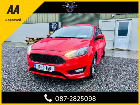 2018 Ford Focus ST-LINE 1.5 TD 120PS 6SPEED 4DR €13,950 thumbnail