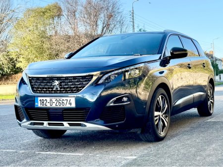 2018 Peugeot 5008 GT LINE !! 1 YR WARRANTY!!ONLY 49K MSL!! €19,900 thumbnail