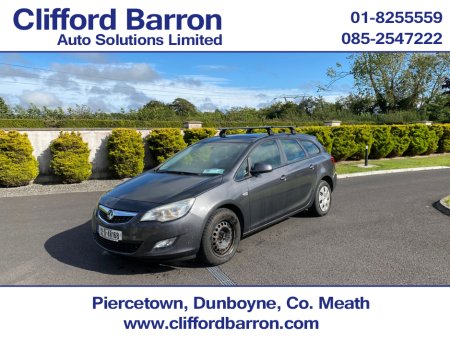 2012 Vauxhall Astra 1.7 CDTI EXCLUSIVE NCT August €2,000