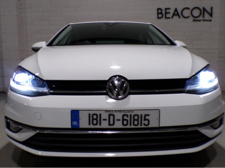 2018 Volkswagen Golf *2018*ONLY 16,000 MILES*AUTO*VW GOLF 1.2 MARK 7.5*COLOUR CAMERA*SAT-NAV*APPLE-CARPLAY*ANDROID AUTO*UP-GRADED VW ALLOYS*XL MEDIA*FLAT-BOTTOM SPORT STEERING WHEEL WITH ADAPTIVE CRUISE CONTROL**RADAR ASS €18,900 thumbnail