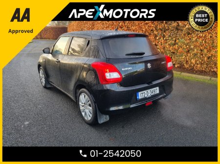 2017 Suzuki Swift FINANCE ARRANGED * TOP-SPEC SZ T 111PS * NEW MODEL * PETROL 5DR * NEW NCT DEC-27 * 2-KEYS * 9-STAMPS SERVICE HISTORY * IMMACULATE * AA APPROVED * 101 SAFETY CHECKLIST* COLOUR REVERSE CAMERA 01-2542050 €8,949
