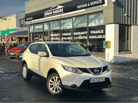 2015 Nissan Qashqai 1.5 DSL SV 4DR €8,950 thumbnail