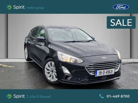 2019 Ford Focus 1.0 EcoBoost 125PS Zetec Auto €16,900