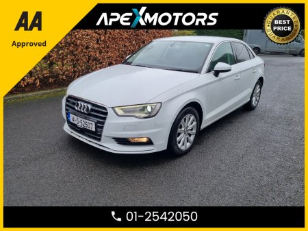 2014 Audi A3 FINANCE ARRANGED * NEW NCT JAN-27 * IMMACULATE * STAMPED SERVICE HISTORY * AA APPROVED * 101 SAFETY CHECKLIST * AUTOMATIC (DSG) * HEATED SEATS * COLOUR REVERSE CAMERA * LOW KMs * ADAPTIVE CRUISE €12,449 thumbnail