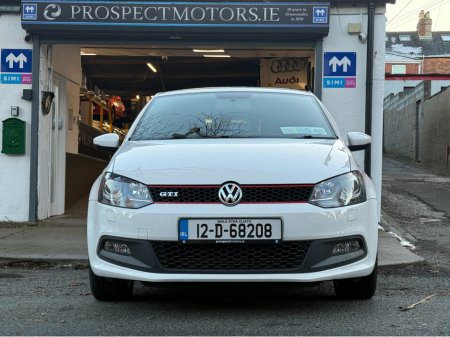 2012 Volkswagen Polo GTI, 1.4 Twin Charged Automatic, Only 37kms! New Nct 12/2026, Immaculate Condition, Tartan Seats, Apple Car Play, Android Auto, Reversing Camera, Flat Bottom Wheel, A/C, Service & Warranty Included, €11,950 thumbnail