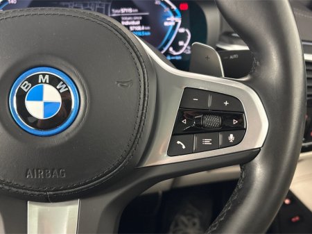 2022 BMW 5 Series 530E HYBRID M SPORT NEW NCT**19"MATTE BLACK ALLOYS**PANORAMIC SUNROOF**FRONT HEATED ELECTRIC SEATS**AMBIENT LIGHTING**APPLE CARPLAY**REVERSE CAMERA**PARKING SENSORS**DRIVE MODES**FINANCE AVAILABLE** €37,995 thumbnail