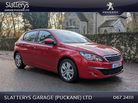 2014 Peugeot 308 1.6 HDI 92 bhp Active €5,950