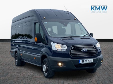 2018 Ford Transit 17 Seat Bus 2.2 TDCI 155 BHP Trend €27,500