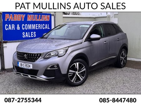 2018 Peugeot 3008 DEPOSIT TAKEN !!! €12,950