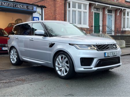 2021 Land Rover Range Rover Sport (212D) 2.0 Plug-in Hybrid Range Rover Sport P400E Dynamic HSE with ONLY 51,000 Kilometres, Black Leather, Full Glass Roof, Meridian Sound System,  Finance Available, SIMI Dealer, Service & Warranty €53,950
