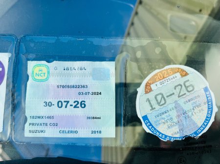 2018 Suzuki Celerio 1.0 SZ2 €6,750 thumbnail