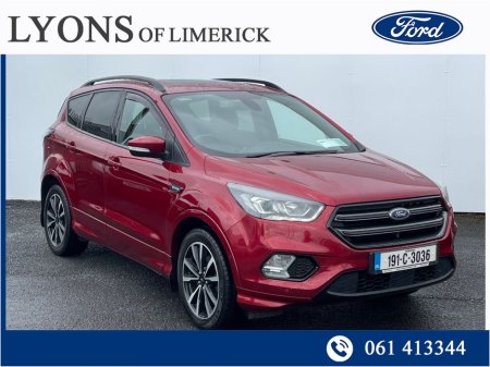 2019 Ford Kuga 1.5TDCi 120PS FWD ST-Line + Sunroof €17,900