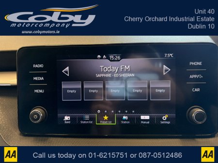 2022 Skoda Fabia Style 1.0 i 80HP 5DR Manual. NCT, Alloy Wheels, MFSW, USBC, Air Conditioning, Smart Link, Hands Free, Rear Parking Sensors and more. €16,950 thumbnail