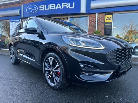 2022 Ford Kuga ST-LINE X ED PHEV CV EDITION - STunning Hybrid SUV in Black with Mega-Spec. - Top Trade-Ins & Great Finance Deals - Assured Dealer Warranty - €25,950 thumbnail