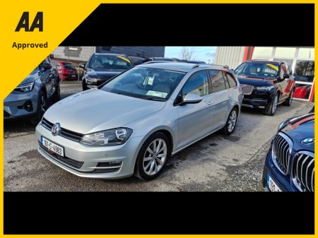 2016 Volkswagen Golf 2016 HIGHLINE 1.6 TDI MANUAL Estate €11,950 thumbnail