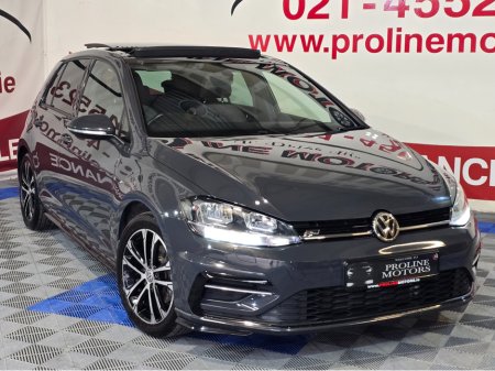 2018 Volkswagen Golf 2.0 TDI R-LINE TECH PAN ROOF URANO GREY €24,995