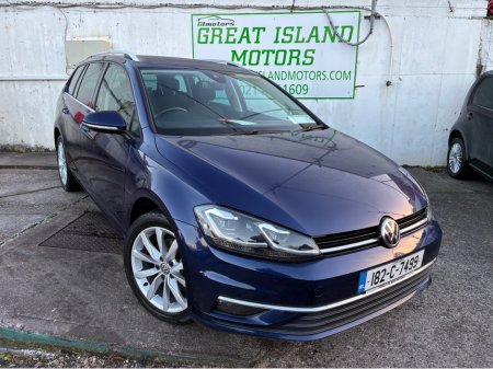 2018 Volkswagen Golf 1.2i TSI Petrol Automatic Comfortline €17,500 thumbnail