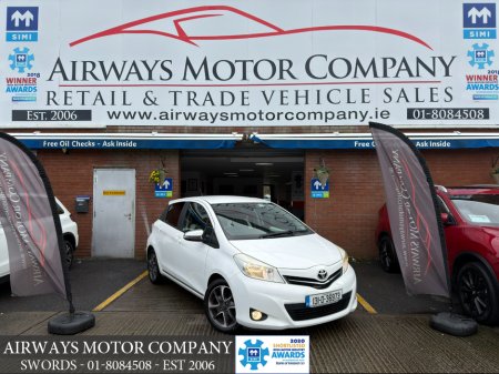 2013 Toyota Yaris 1.33 VVT-I TREND 5DR - FRESH NCT €6,950 thumbnail