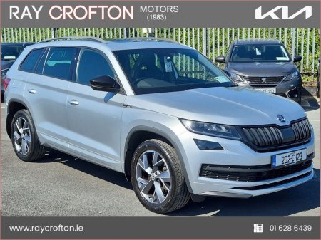2020 Skoda Kodiaq 2.0 TDI 190HP DSG 4X4 SportLine 7 Seat €39,950