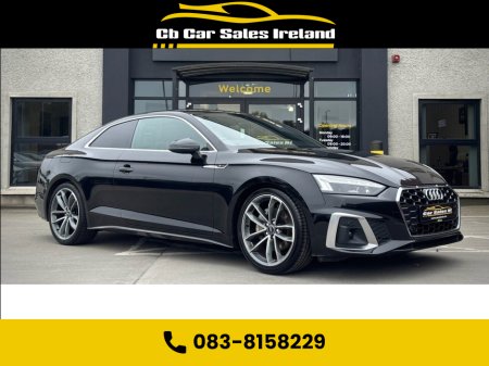 2022 Audi A5 2.0 TFSI 40 S line Coupe 2dr Petrol S Tronic 204 BHP MODEL! REVERSE CAM, VIRTUAL COCKPIT