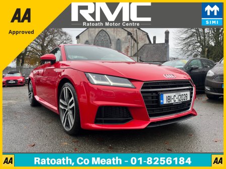 2018 Audi TT 1.8i Tfsi Petrol 180 S-LINE €23,950