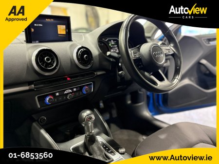 2017 Audi A3 1.4 TSFI 7 Speed S-Tronic Automatic. AA APPROVED // FINANCE & NATIONWIDE DELIVERY AVAILABLE // SIMI DEALER €16,995 thumbnail