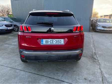 2018 Peugeot 3008 2.0 HDI GT LINE BLUE 150P 150PS 5DR €18,500 thumbnail