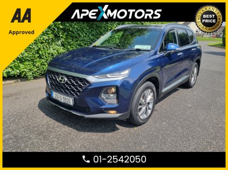 2020 Hyundai Santa Fe FINANCE ARRANGED * 7-SEATER MPV * 2WD EXECUTIVE PLUS 5DR * NEW NCT JAN-28 * LOW TAX DEC-25 * STAMPED SERVICE HISTORY * AA APPROVED * 101 SAFETY CHECKLIST * IMMACULATE * HEATED SEATS * HEATED STEERING €31,949