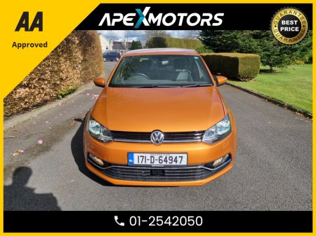 2017 Volkswagen Polo FINANCE ARRANGED * 1.2 SPECIAL EDITION * LEATHER INTERIOR * ALLOYS * AUTOMATIC (DSG) * AA APPROVED  * 101 SAFETY CHECKLIST * 12-MONTH ROADSIDE ASSIST  * IMMACULATE * TOP-SPEC 5DR HATCH * LOW LOW KMs €13,449