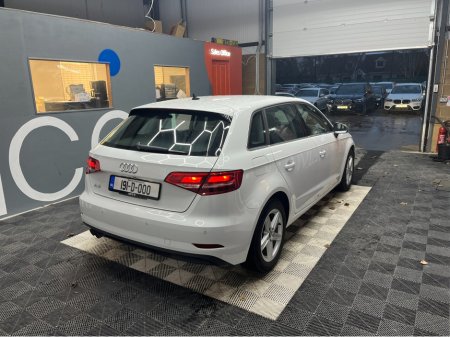 2019 Audi A3 Sportback 2019 AUDI A3 SPORTBACK TFSI 1.4L PETROL / 31K KMS / ADAPTIVE CRUISE CONTROL, REVERSE CAMERA & MORE €20,950