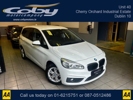 2015 BMW 2 Series Gran Tourer 1.5 Grand Tourer 7SEATS Auto. Immaculate Car with 84km, New NCT done before collection. Sat Nav, Reverse Camera, MFSW, Dual Climate, Bluetooth, Full Electrics and much more.