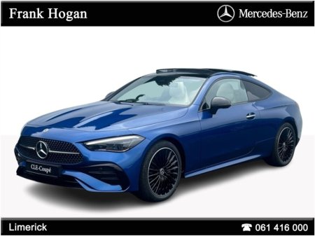 2026 Mercedes-Benz CLE CLE 220d AMG Coupe 2.0 Diesel 197 BHP € 140 Road Tax €83,899