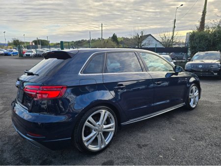 2018 Audi A3 1.4 TFSI  S LINE EDITION PACK VIRTUAL COCKPIT - NAVIGATION -CARPLAY ANDROID AUTO LEATHER PACK - REVERSING CAMERA / PARKING SENSORS - DRIVE MODE €22,500 thumbnail