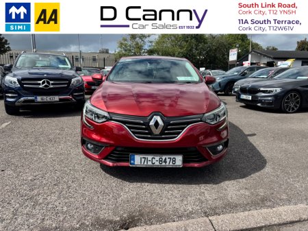 2017 Renault Megane 4DR GRAND COUPE DYNAMIQUE S NAV €12,450