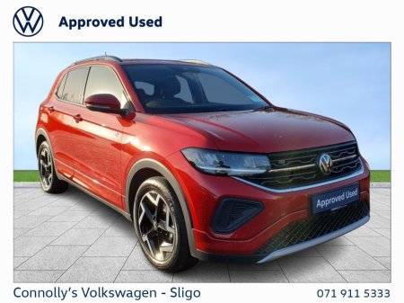 2025 Volkswagen T-Cross RLINE 1.0 TSI 116HP €32,945