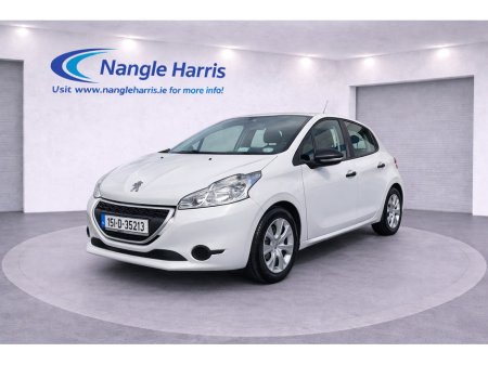2015 Peugeot 208 ACCESS 1.4 HDI.   www.nangleharris.ie. ALL CARS CHECKED WITH MOTORCHECK.IE CALL 087 7788558  / 01 5620011