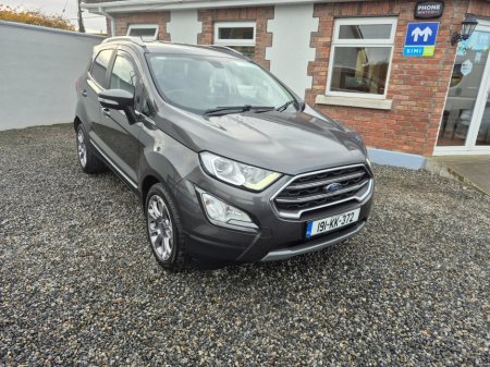 2019 Ford Ecosport Titanium Model 1.5 Diesel 100 bhp push button start.