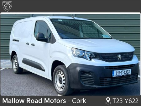 2021 Peugeot Partner 1.5 BLUE HDI 100 LONG BODY 6.2 + VAT