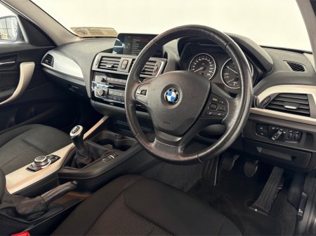 2017 BMW 1 Series 116D**MULTIFUNCTIONAL STEERING WHEEL**BLACK CLOTH INTERIOR**DIGITAL MEDIA DISPLAY**BLUETOOTH**AIR CONDITIONING**NAVIGATION**ISOFIX**FINANCE AVAILABLE** €14,995 thumbnail