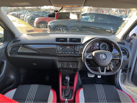 2018 Skoda Fabia MONTE CARLO AUTOMATIC 1.0 TSI PETROL //LOW MILES//HIGH SPEC//PANORAMIC GLASS ROOF// BUCKET SEATS//CARPLAY// €15,950 thumbnail