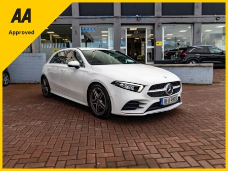 2019 Mercedes-Benz A Class A180D AMG-LINE 5DR HATCHBACK AUTOMATIC // 1 OWNER IRISH CAR WITH ONLY 75,000 KMS // AS NEW CONDITION INSIDE AND OUT // BUY WITH CONFIDENCE AA AND SIMI APPROVED DEALER 2025 // €23,950