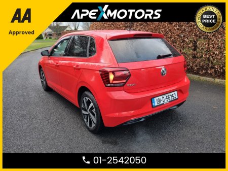 2019 Volkswagen Polo FINANCE ARRANGED * 1.0 BEATS EVO 80PS 5DR * TOP SPEC 5DR * NEW NCT JAN-28 * IMMACULATE * STAMPED SERVICE HISTORY * AA APPROVED * 101 SAFETY CHECKLIST * COLOUR REVERSE CAMERA * TOP-SPEC 5DR HATCH * LOW €14,949 thumbnail