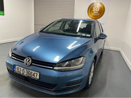 2015 Volkswagen Golf (Low Kms) 1.2 TSI AUTOMATIC 5DR MODEL  www.bolandscarcentre.ie