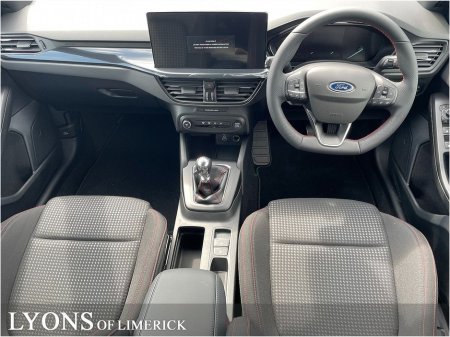 2026 Ford Focus ST-Line 5 door 1.0L EcoBoost 125PS Petrol 6 Speed €35,940