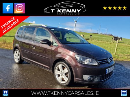 2013 Volkswagen Touran { AS  NEW  7  SEATER  NCT  10/24  VW  SERVICE  HISTORY }..1.6 TDI SE 105BHP  5 5DR €10,950