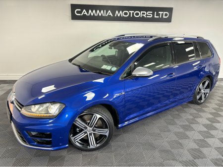 2015 Volkswagen Golf VOLKSWAGEN GOLF R DSG 4-MOTION*BLACK LEATHER HEATED & ELECTRIC ADJUSTABLE SEATS*REVERSE CAMERA*DYNAMIC CHASSIS CONTROL*ADAPTIVE CRUISE CONTROL*KEYLESS ENTRY & START*TRADE INS WELCOME* €24,950