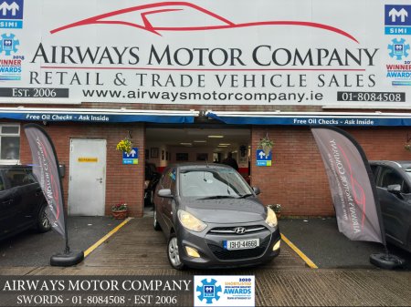 2013 Hyundai i10 1.2 ACTIVE 5DR €4,950 thumbnail