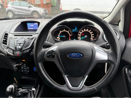 2016 Ford Fiesta 1.5tdci Titanium, New Nct 03/2027, 1 Owner Irish Car, New Timing Belt & Water Pump, Service History, Parking Sensors, Bluetooth, A/C, Alloys, Finance Available, Service & Warranty, SIMI Dealer, €10,750 thumbnail