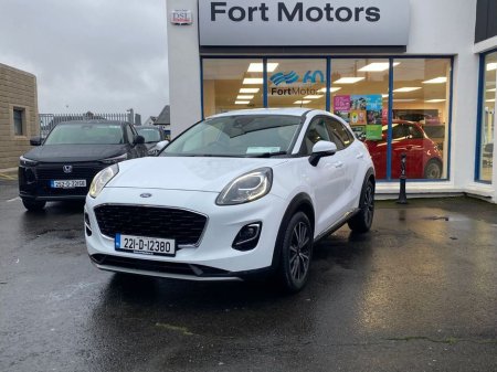 2022 Ford Puma Titanium 1.0T(125ps) Mhev Mild Hybrid , Manual Transmission €18,995